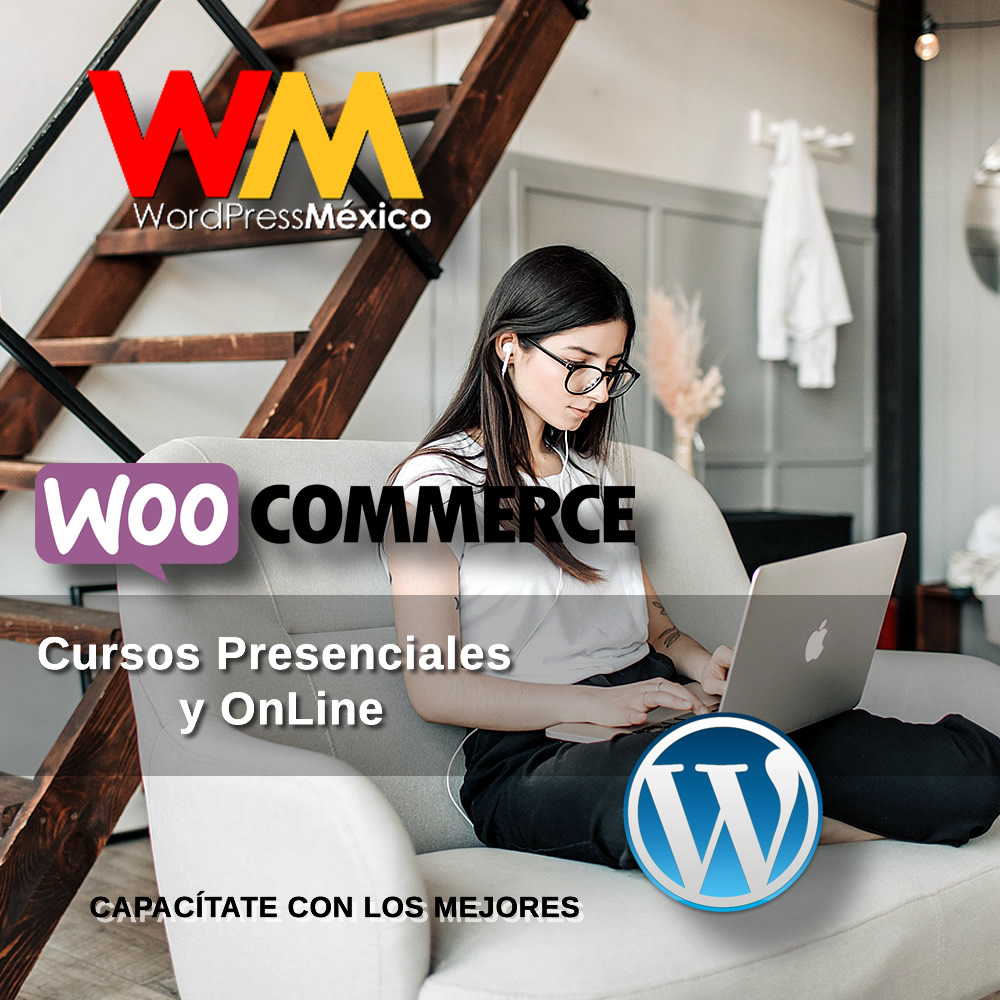 Curso Presencial y OnlIne de WordPress y WooCommerce